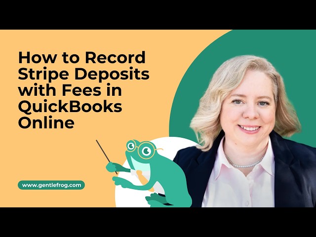 How to Record Stripe Deposits with Fees in QuickBooks Online