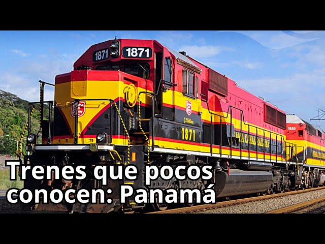 Asi funciona el Ferrocarril del Canal de Panamá (PCRC) | Ferrocarriles que casi nadie conoce