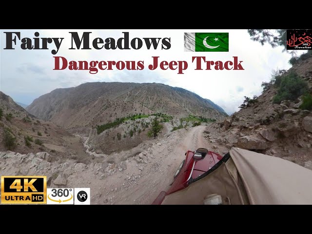 World's Dangerous Roads | Fairy Meadows Trek | 4K 360 VR