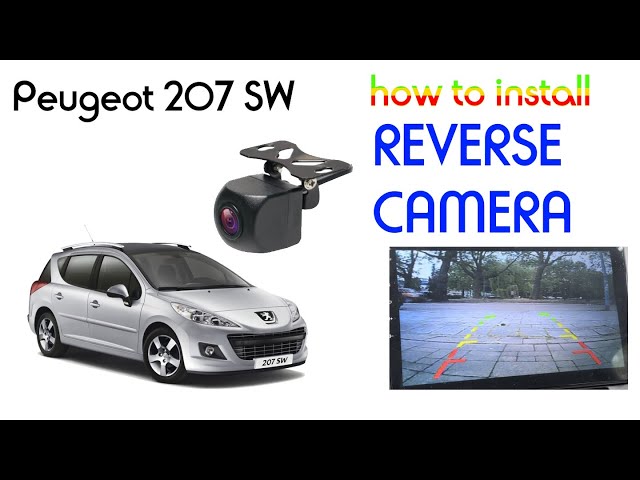 How to install a reverse camera (any car brand!)