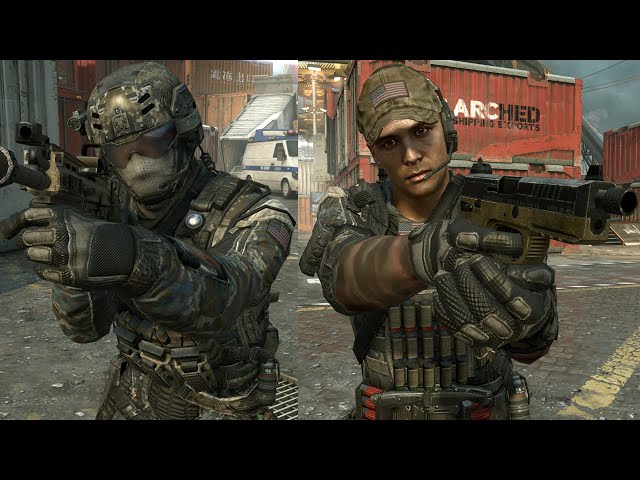 Call of Duty: Black Ops 2 - All Multiplayer Characters