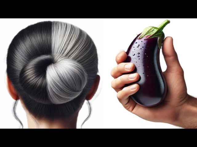 Get rid of gray hair permanently with an amazing natural recipe without chemicals! Henna, onions