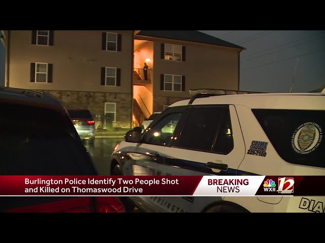 Burlington Police Department: Thomaswood Drive shooting deaths deemed to be murder-suicide