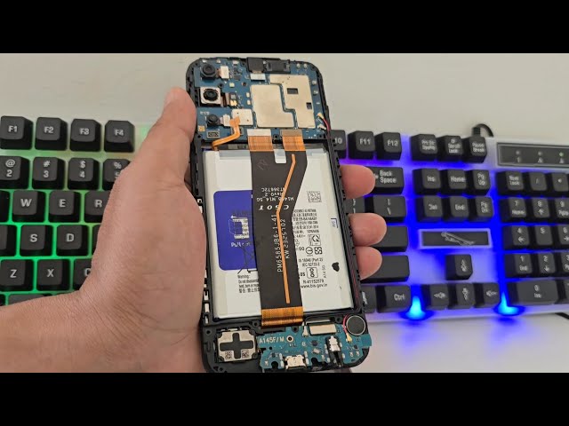 Disarm Samsung Galaxy A14 - Remove Back Cover - Load Pin Logic.