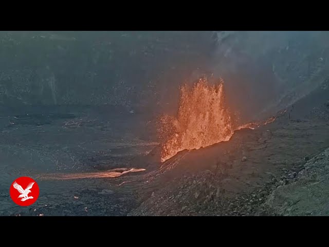 Live: Hawaii's Kilauea volcano spews lava