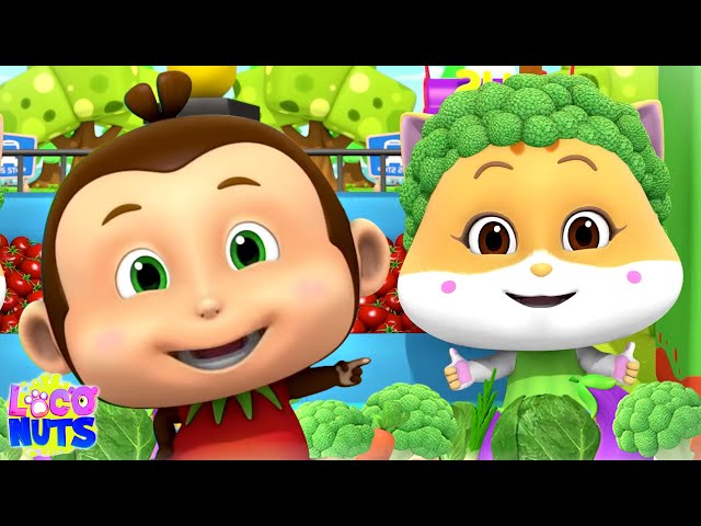 Vegetables Song - Sing Along | Healthy Food For Kids | Nursery Rhymes and Kids Songs For Babies