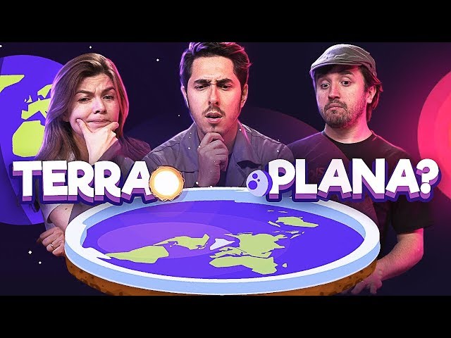 A TERRA É PLANA? Com Leon e Nilce - Nostalgia Ciência