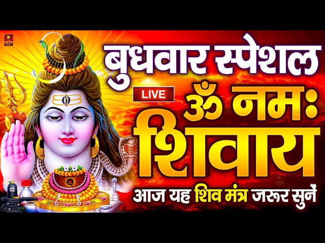 LIVE: ॐ नमः शिवाय धुन | Om Namah Shivaya ShivDhun | NonStop ShivDhun | Daily Mantra