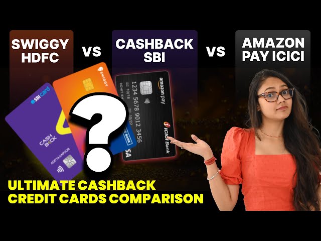 Amazon Pay ICICI vs HDFC Swiggy vs SBI Cashback Credit Cards | Detailed Comparison 2025 #viralvideo