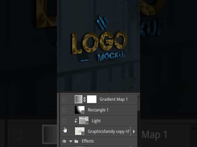 3D Logo Mockup on Glass Wall #logodesigner #shorts #viralvideo #trendingshorts #graphicdesign