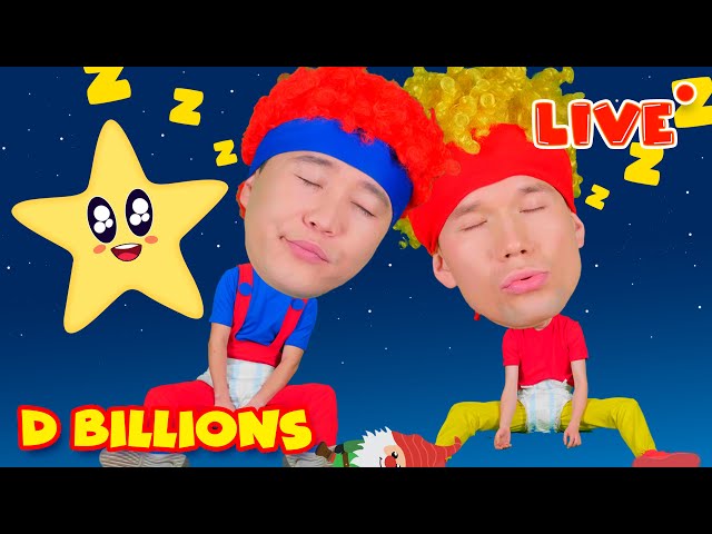 LIVE - D Billions Best Educational Songs for Kids | Twinkle Little Star, Om-Nom-Nom with Mini DB