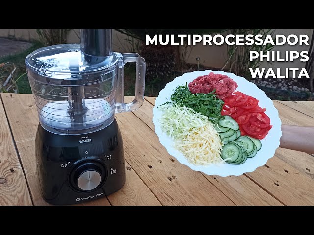 MULTIPROCESSADOR PHILIPS WALITA - COMO USAR E O QUE PODE SER FEITO?