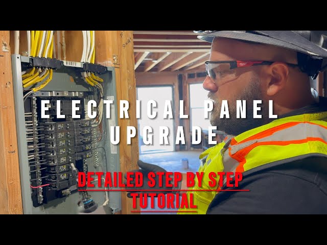 How To Complete An Electrical Sub Panel Upgrade - DETAILED STEP BY STEP Tutorial -Master Electrician