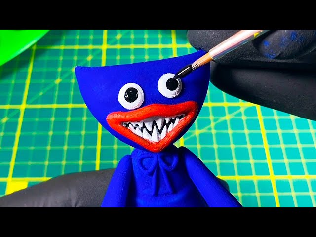 Making Huggy Wuggy Sculpture Timelapse Poppy Playtime - FNF