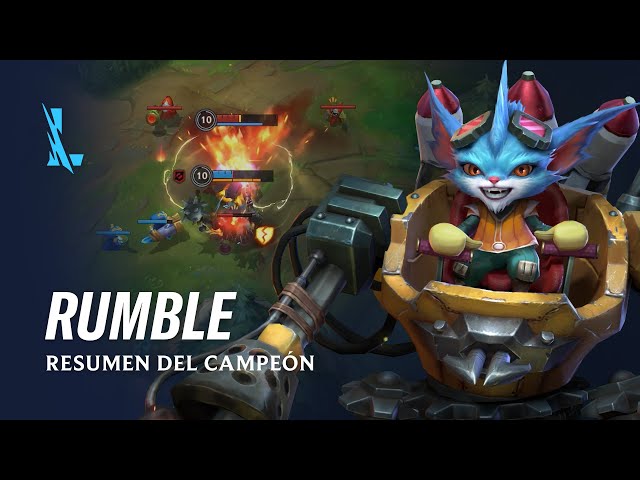 Resumen del campeón: Rumble | Experiencia de juego - League of Legends: Wild Rift