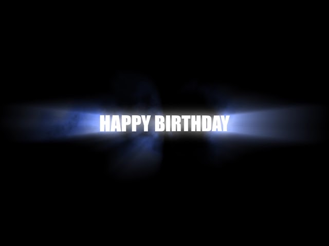 HAPPY BIRTHDAY INTRO | AE TITLE ANIMATION | 4K BIRTHDAY INTRO TEXT | BEST BIRTHDAY TITLE | HB39