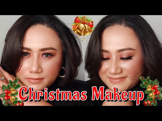 Makeup Untuk Hari Natal || Christmas Makeup Look