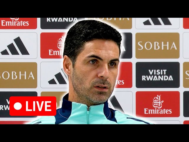 🔴 LIVE | Mikel Arteta pre-match press conference | Arsenal v Tottenham