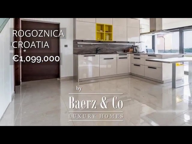 Rogoznica, beautiful villa with a pool - Luxury home for sale