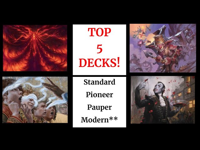 Meta Breakdown DECEMBER 2024 | Standard, Pioneer, Pauper, and Modern*