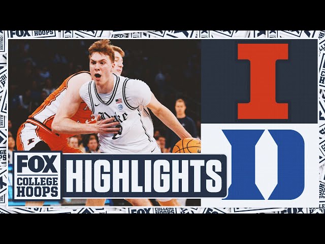 Illinois Fighting Illini vs. No. 3 Duke Blue Devils | FOX College Hoops