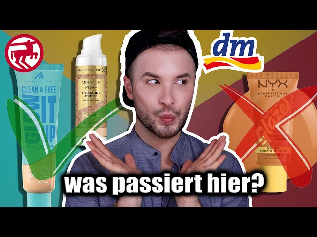 HEFTIG! 3x NEU 3x NEIN? | Neue Drogerie Foundations im TEST! (WAS LOHNT SICH)