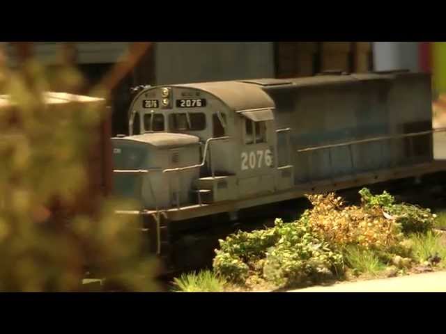 Awesome City Edge Model Train Layout in HO Scale Made in Germany