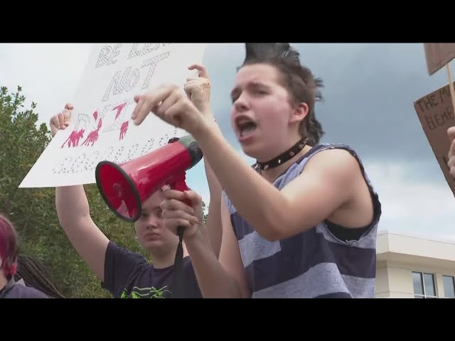 'Sick and tired' | Students walk out in protest asking Georgia lawmakers for added gun protections f