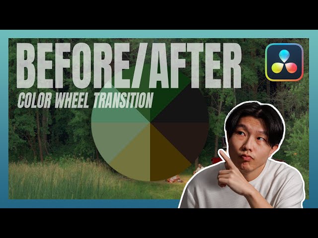 Before & After Color Transition Effects Tutorial in Davinci Resolve | By Benj Villena's