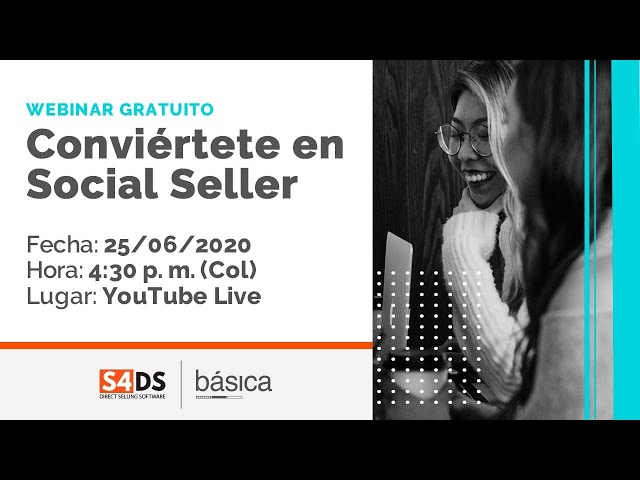 Webinar Conviértete en Social Seller - LIVE EVENT