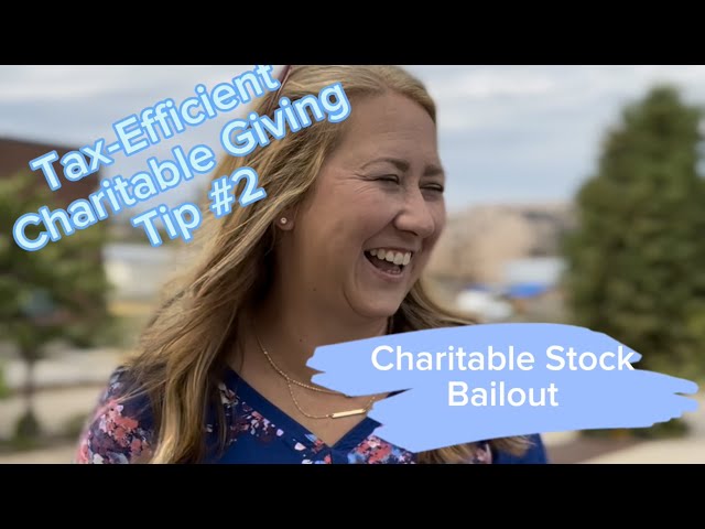 Charitable Stock Bailout