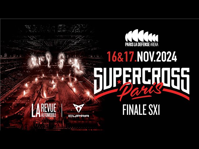 Finale SX1 - SUPERCROSS PARIS 2024 (Paris la Défense U Arena)