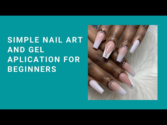 How to Apply Gel Nails Polish and Design French Nails for Beginners