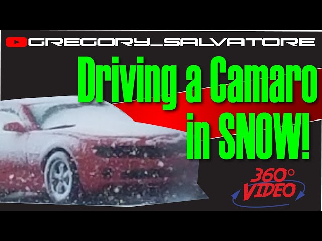 How to Drive a Camaro in the Snow