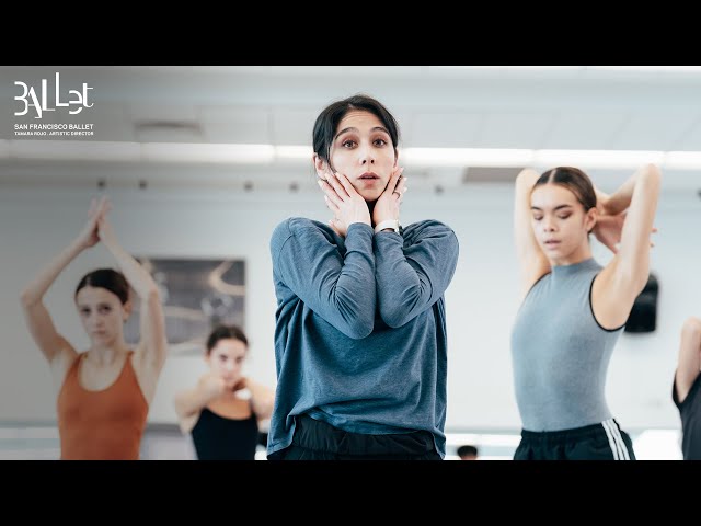 In the studio for Akram Khan's Dust