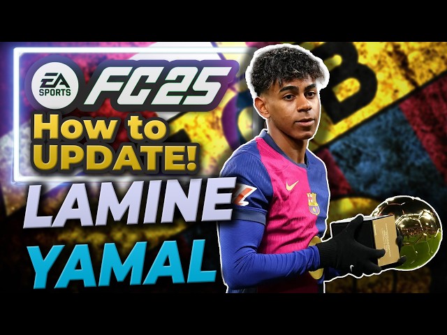 FC 25 ⚽️ Lamine Yamal Realistic Stats & Kit! ❤️💙 FC Barcelona 🎮