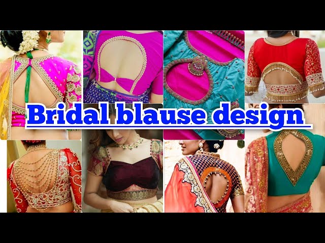 😍Unique Bridal Blouse Designs || Models Bridal Blouse Designs|| Bridal Blouse ke Design