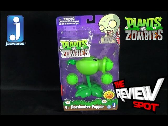 Toy Spot - Jazzwares Plants Vs Zombies Peashooter Popper