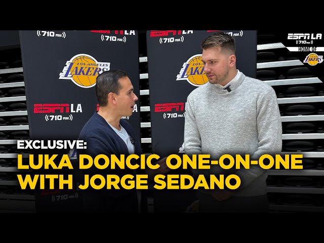 EXCLUSIVE: Luka on Excitement of Joining LeBron, Lakers and Following Kobe's Legacy w/ Jorge Sedano