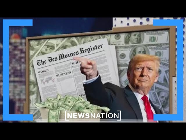 Trump sues Des Moines Register, pollster for ‘election interference’ | Dan Abrams Live