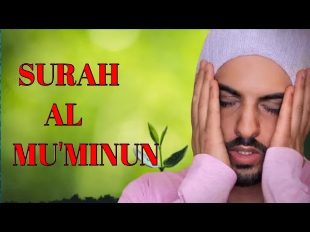 Surah Al mu'minun | Recited By Omar Hisham Al Arabi