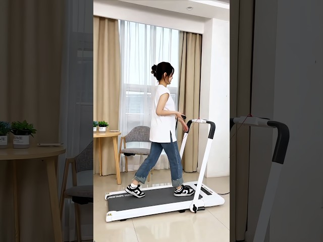 Home installation-free tablet smart treadmill, foldable | Electric walking and running #shorts