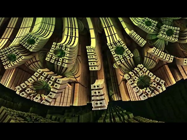 Cubic Pattern Fractal 3D 360º Journey (MB3D)