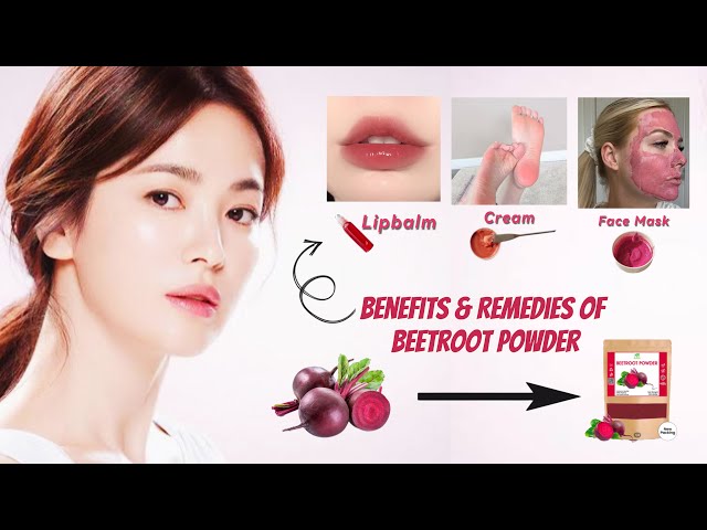 Chukandar Ke Faide | Benefits and Remedies of Beetroot Powder for Skin