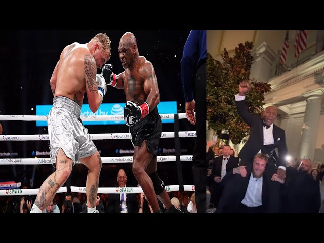 Mike Tyson and Jake Paul Are 'Best Friends' After Partying at Trump Inauguration Ball.