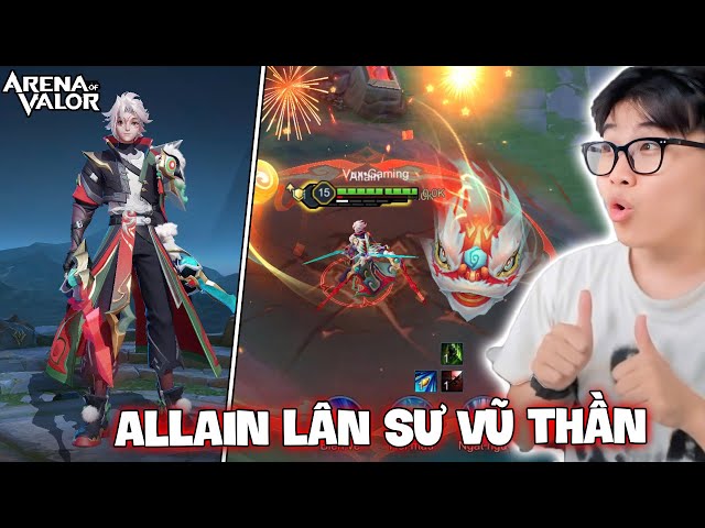 VUX LEO RANK CAO THỦ VỚI SKIN ALLAIN LÂN SƯ VŨ THẦN VÀ MALOCH SAU KHI ĐƯỢC SỬA BUFF CỰC MẠNH