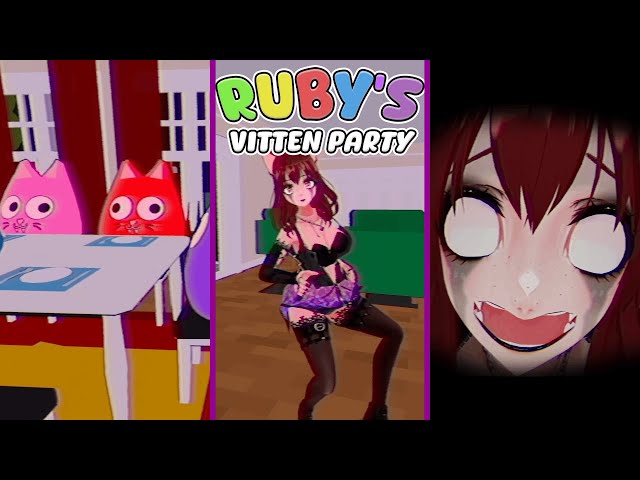 █ Horror Game "Ruby's Vitten Party" – full walkthrough █