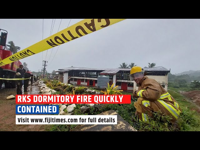 BREAKING NEWS | RKS Dormitory Fire Quickly Contained