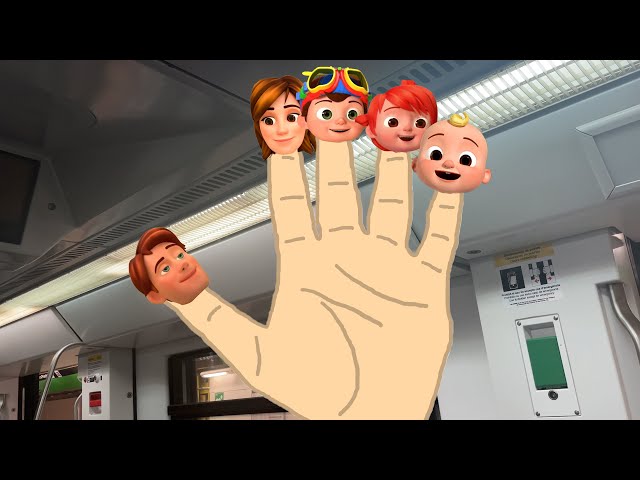 CoComelon Finger Family Song ✋👪 | For Baby 0-2 Years 👶🏻