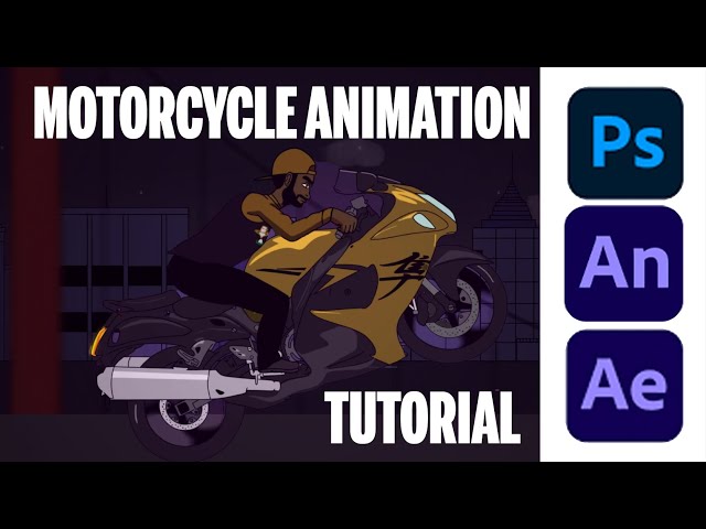 Animate a Motorcycle Scene in Adobe After Effects